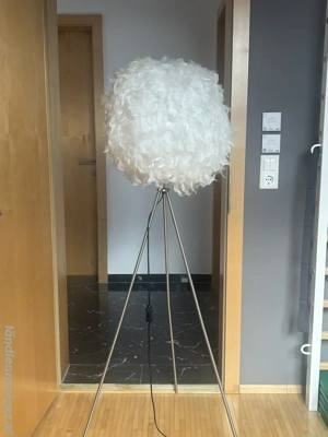 Federlampe, Stehlampe