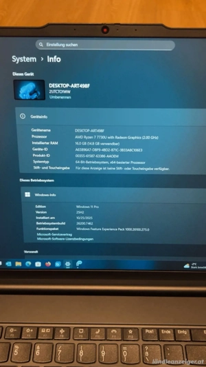 Lenobi ThinkPad e16 Bild 5