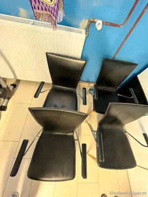 Echtleder Stühle 4 Stück Bild 3
