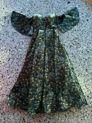 Abendkleid, Ballkleid, aus Samt, floral gemustert, Gr. 36 Bild 2