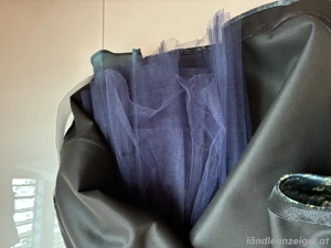 Abendkleid, Ballkleid, aus Samt, floral gemustert, Gr. 36 Bild 4