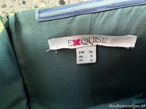 Abendkleid, Ballkleid, aus Samt, floral gemustert, Gr. 36 Bild 3