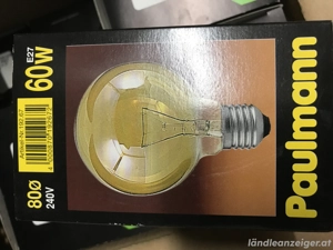 Glühfadenlampen Konvolut lt Bilder