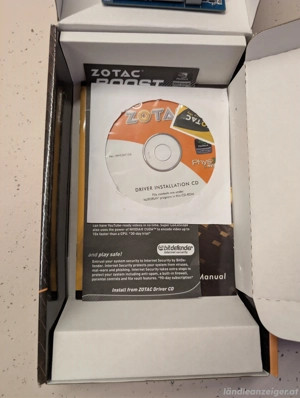 ZOTAC GeForce GT 220 1GB DDR3 Grafikkarte inkl OVP Bild 2