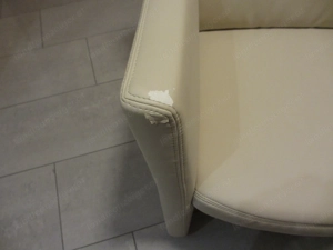 Stuhl cremefarben Bild 4