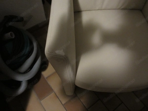 Stuhl cremefarben Bild 5