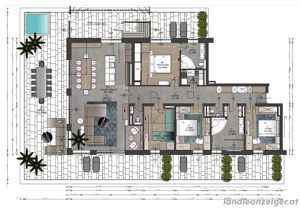 Luxus-Penthouse über den Dächern der Stadt Bild 10
