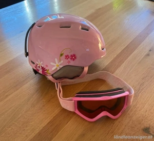 Zoom Skihelm + UVEX Skibrille 53-58cm