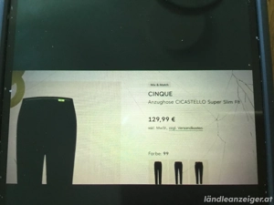 Anzughose und Sakko Cinque Bild 3