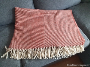 Edle Wolldecke aus reiner Schurwolle Bild 2