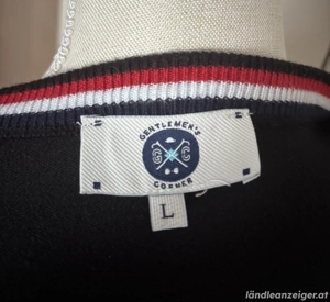 Herren Strickjacke geknöpft schwarz  Bild 3