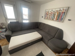 Federkern Sofa L Form mit Schlaffunktion  Bild 2