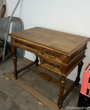 Schreibtisch Gründerzeitstil Bild 3