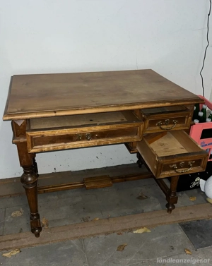 Schreibtisch Gründerzeitstil Bild 2