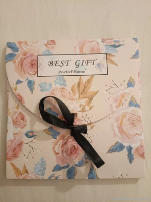 Seidentuch Rosa originalverpackt Leoparden Muster  Bild 3