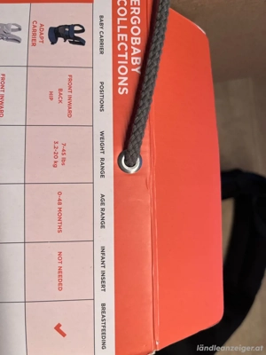 Ergobaby Babytrage Bild 2