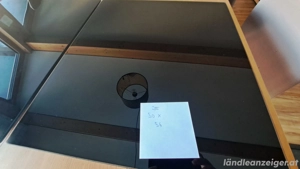 2 Herdabdeckplatten   Glasplatten schwarz  Bild 2