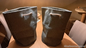 2 große Filzbeutel Taschen Bild 2