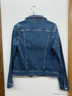 Jeansjacke aus Baumwollmischung Bild 3