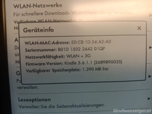 Kindle E-book reader Bild 3