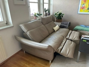 Hochwertige 2,5 er Sitzgruppe "Davino" - beidseitig elektrisch verstellbar Sonderanfertigung