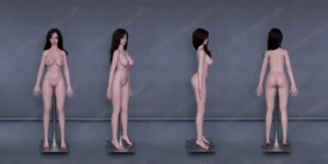 Lebensechte Sexpuppe 163cm Bild 3