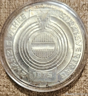 Silber Münzen Österreich, 3 Stück 100 Schilling Silber, 640 er Silber Bild 3