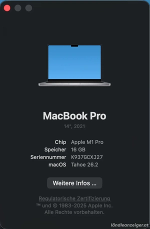 Apple MacBook Pro M1 (2021) Bild 6