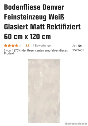 2x große Fliesen  noch verpackt