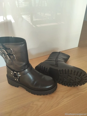 Biker Boots Gr. 42 (nur 1x getragen) Bild 4