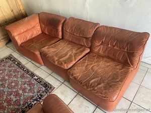 Couch Leder 7 Teilig Bild 2