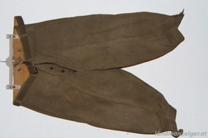 Verkaufe: Lederhose mit Gürtel 