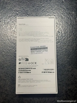 Iphone 17Pro Max tiefblau 512GB Neu Bild 3