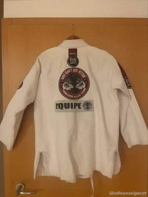 ATAMA BJJ Gi - Carlson Gracie Team   Equipe - Weiß  A2 Bild 2