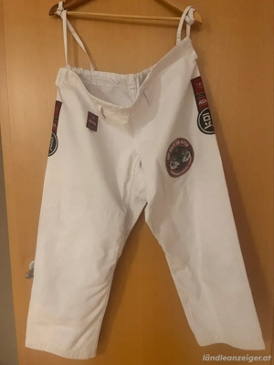 ATAMA BJJ Gi - Carlson Gracie Team   Equipe - Weiß  A2 Bild 3