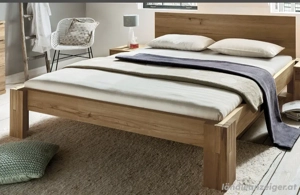 Massivholzbett 180x210cm