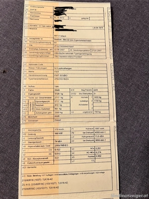 Fiat Scudo 2 Schiebetüren nicht Vorgeführt  Bild 5