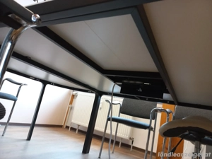 Bürotisch Tisch Stühle teilbar Büro Besprechung 1400 mm x 2800 mm - 740 mm hoch Bild 3