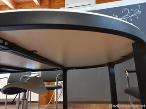 Bürotisch Tisch Stühle teilbar Büro Besprechung 1400 mm x 2800 mm - 740 mm hoch Bild 4