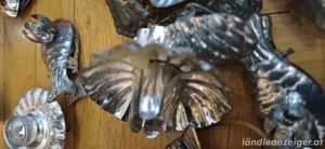 Diverse alte Kerzenhalter für den Weihachtsbaum Bild 4