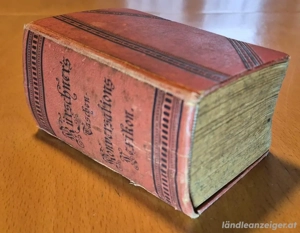 Faszinierende Zeitgeschichte: Taschen-Konversations-Lexikon von 1889 Bild 2