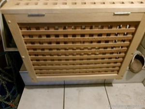 Wäschekorb aus Holz  Bild 4