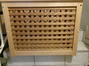 Wäschekorb aus Holz 