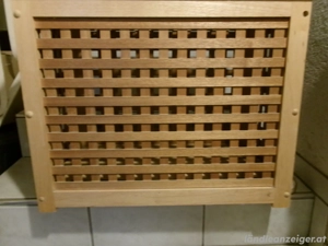 Wäschekorb aus Holz  Bild 2