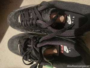 Nike Air Force 1 x Supreme   Schwarz   EU 41   NEU & ungetragen Bild 3