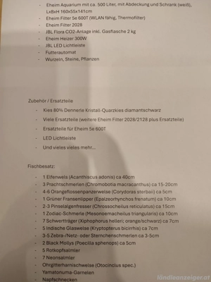 Verkaufe Aquarium  Bild 4