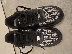 Nike Air Force 1   Schwarz Monogram Style   EU 41   Neu Bild 3