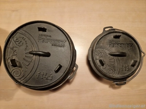 Set Dutch Ofen, Gusseisen Bild 5