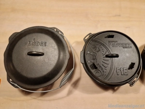 Set Dutch Ofen, Gusseisen Bild 4