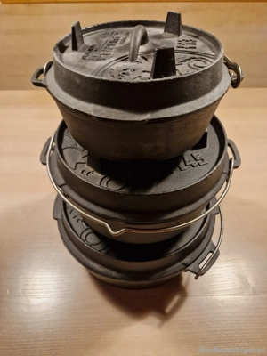 Set Dutch Ofen, Gusseisen Bild 2